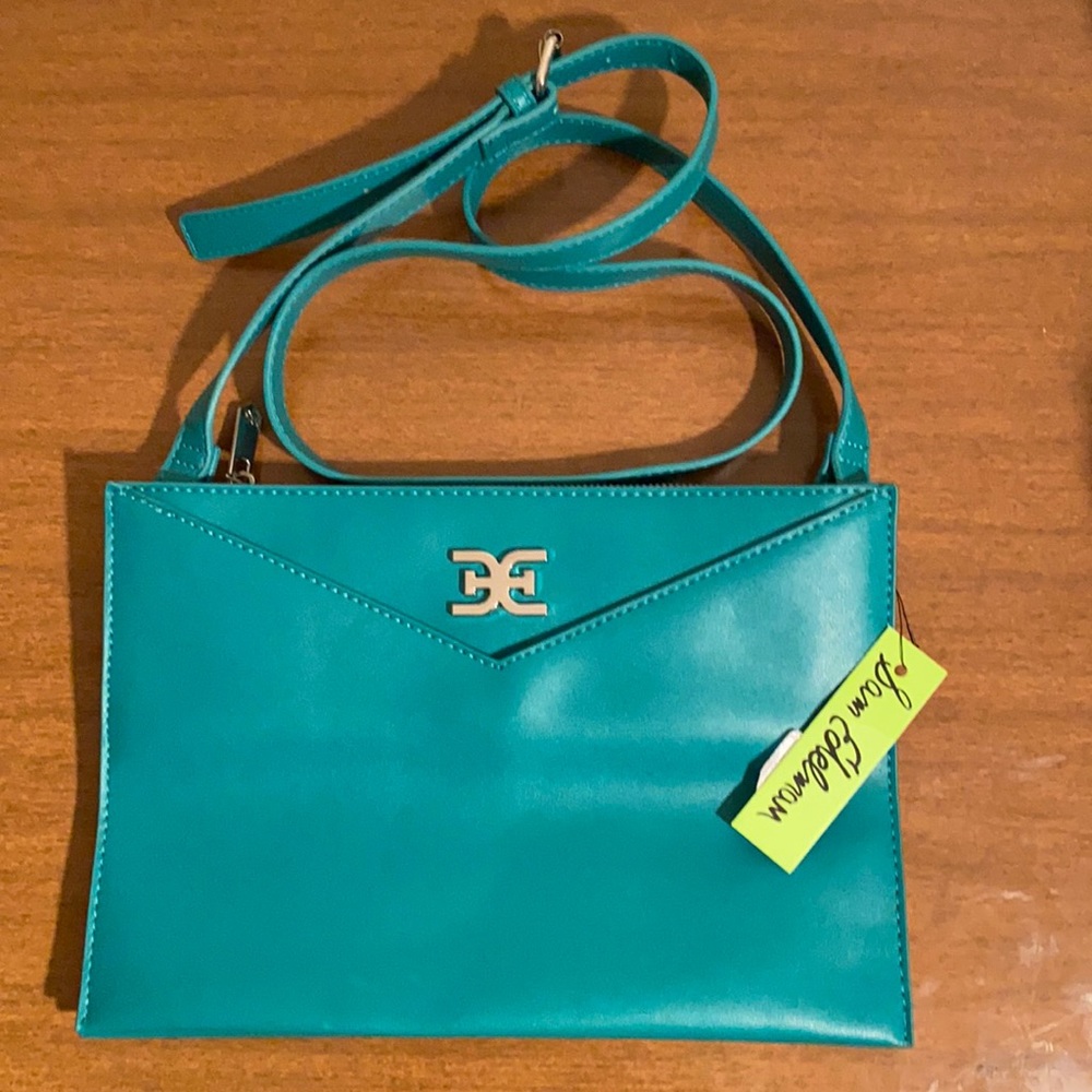 Sam Edelman Adley Envelope Crossbody Bag, Teal